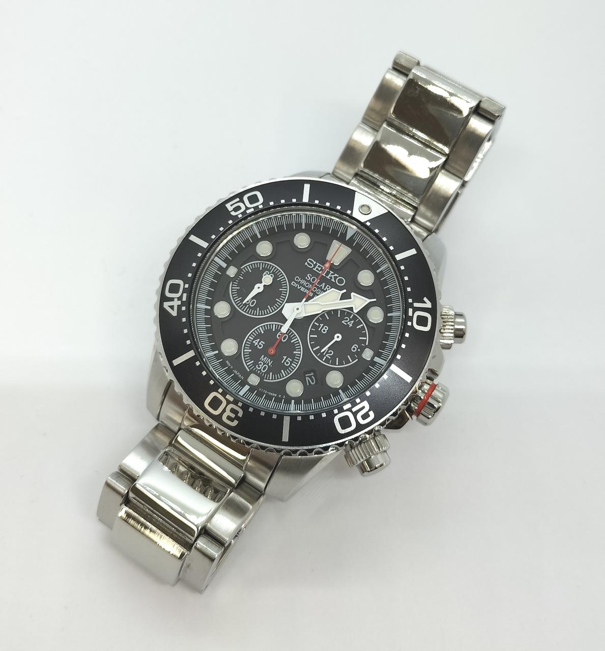 SEIKO|プロスペックス ダイバーズ・クロノグラフ ソーラー|【ハード