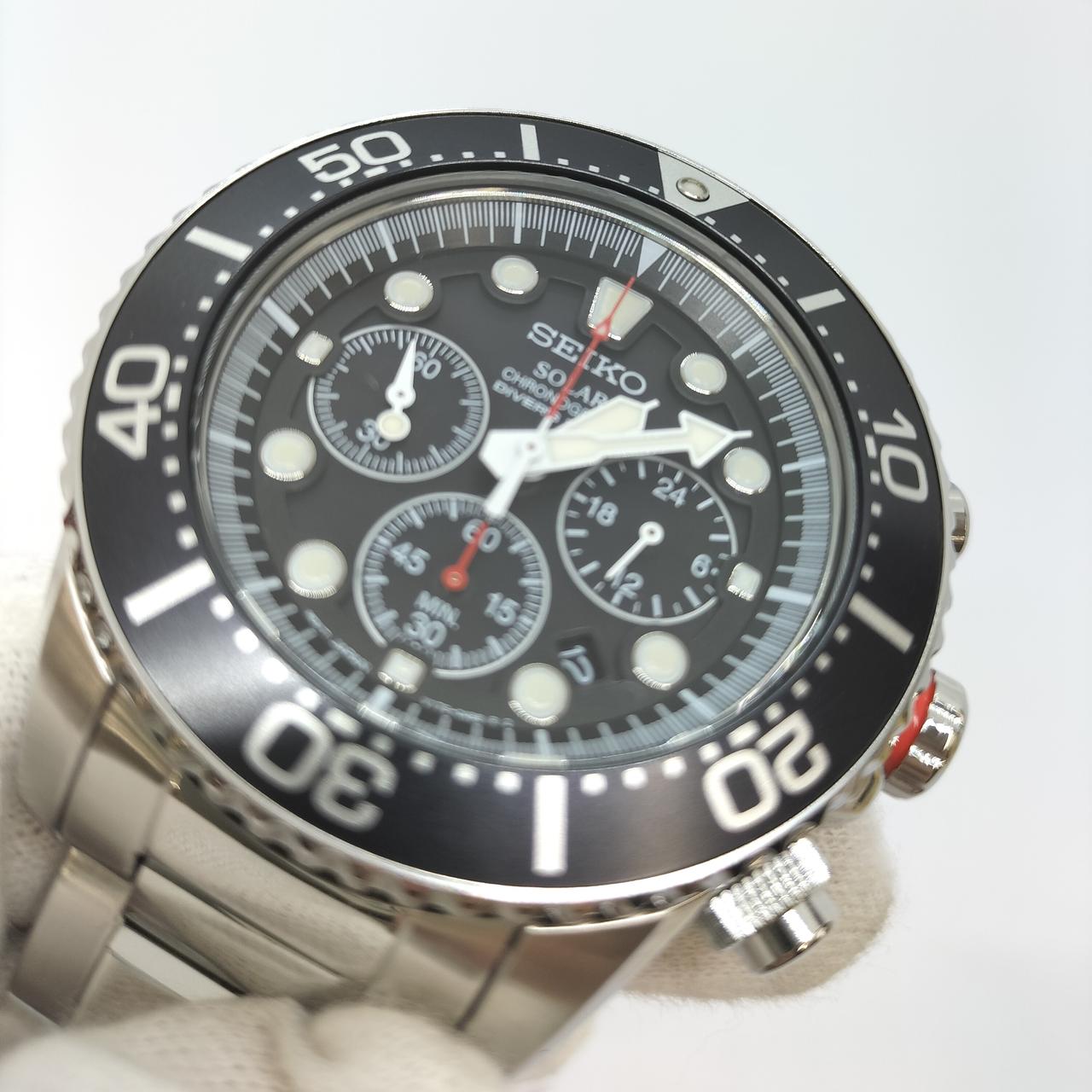 SEIKO|プロスペックス ダイバーズ・クロノグラフ ソーラー|【ハード