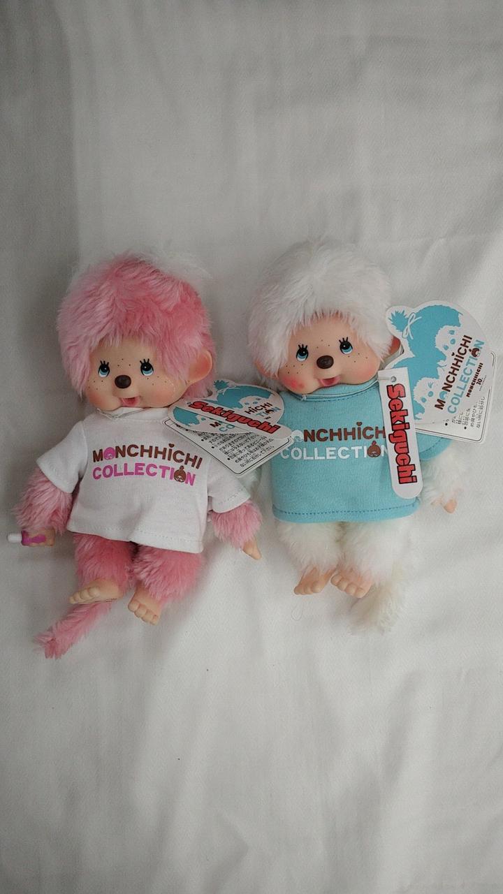 モンチッチ　monchhichi　ツインテール　ピンク　セキグチ　M 40th モンチッチmonchhichiツインテールピンクセキグチM 40th