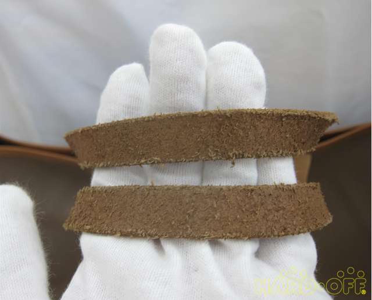 毛羽立ちがみられます