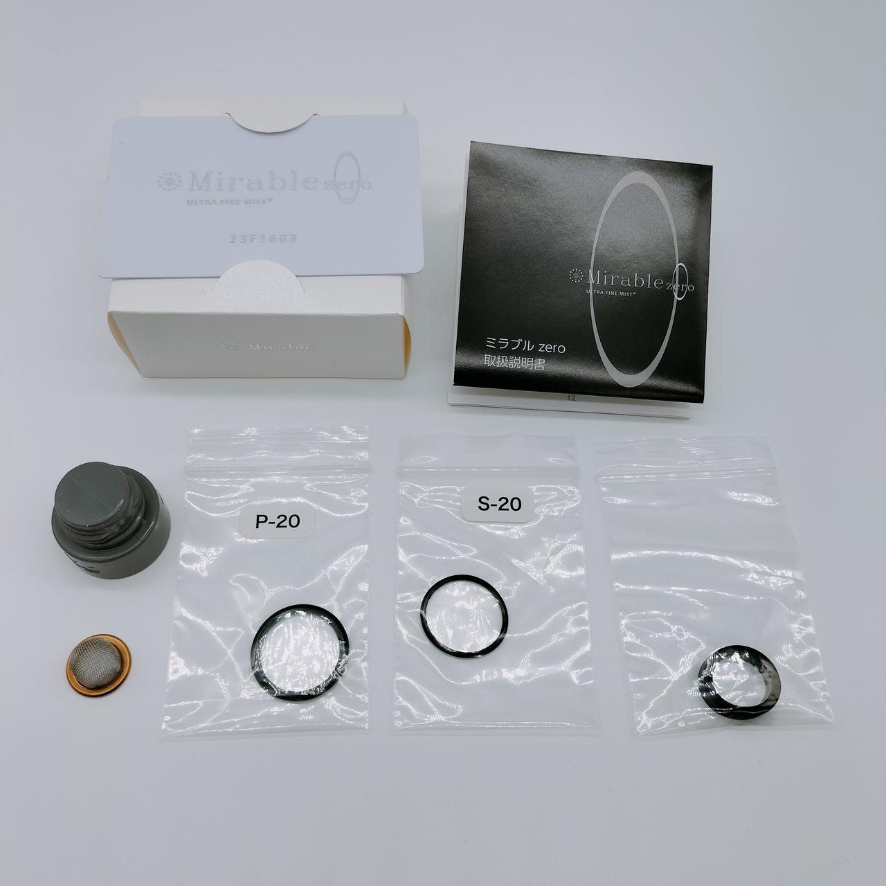 Mirable Zero シャワーヘッド　新品✩未使用 ミラブルzero ウルトラファインバブル生成シャワーヘッド | 福井