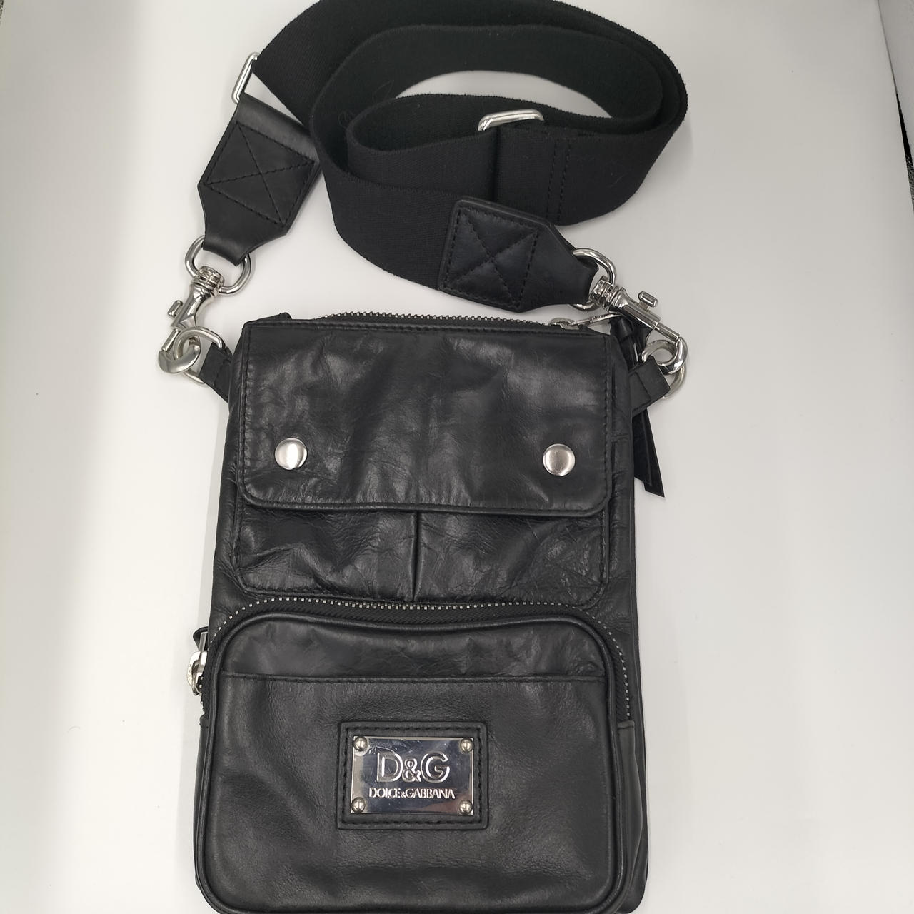 激レア！DOLCE&GABBANA 黒 ナイロン ショルダーバッグ 71GSmewGbeL._UY350_.jpg
