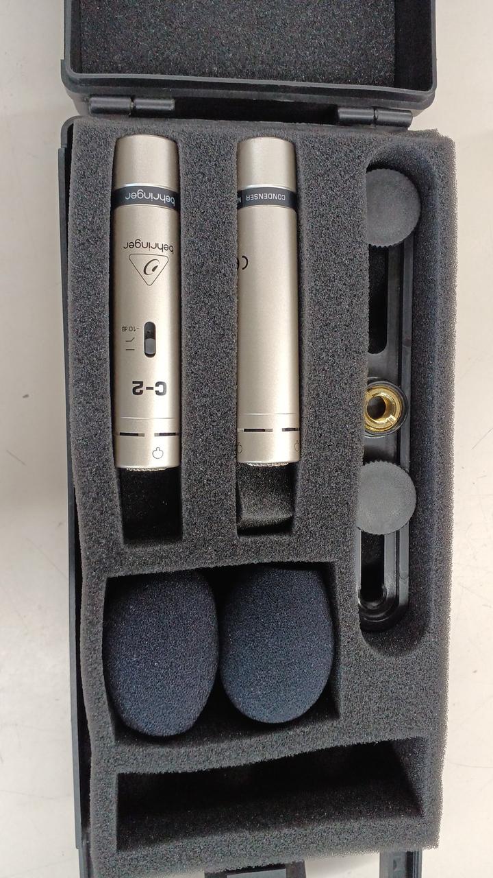 BEHRINGER】C-2 コンデンサーマイク ペア BEHRINGER C-2 中古 ペア