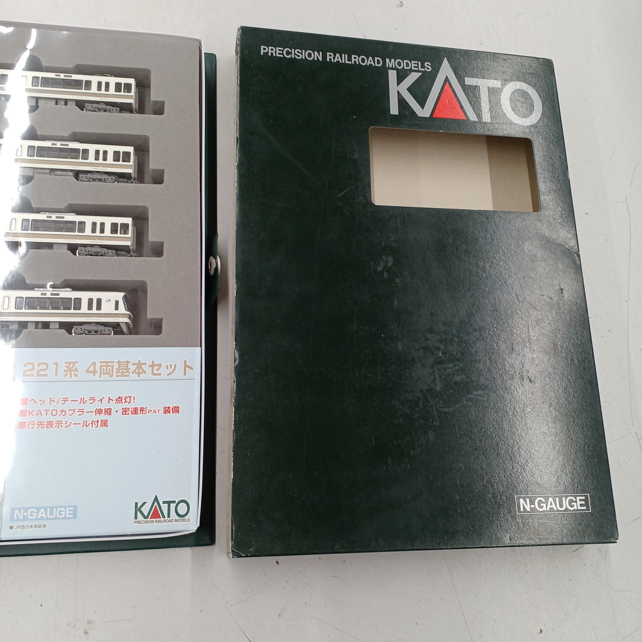 【4月末まで】KATO 221系4両基本セット KATO 221系リニューアル車 ＜大和路快速＞ 基本セット（4両