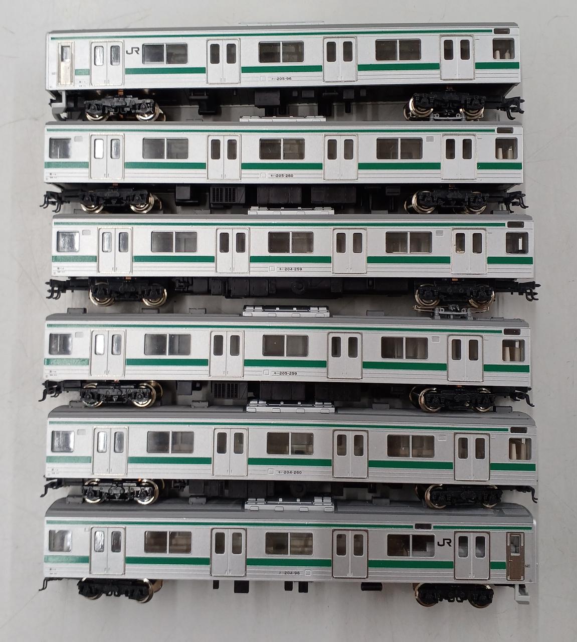 最終値引！KATO JR205系　埼京線色　基本セット4両 KATO|205系(埼京線色)6両基本セット|HARDOFFオフモール（オフモ