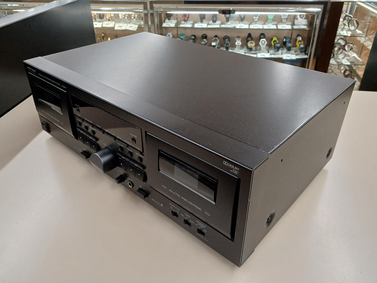 値下げ中　TEAC カセットデッキ ブラック W-1200 ブラック 【ティアックストア限定販売】 | ダブル