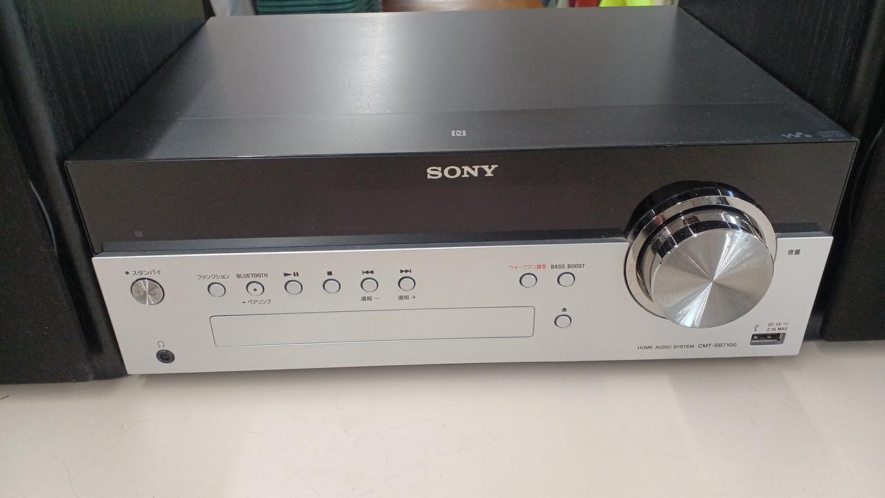 SONY CDコンポ 本体動作確認済 機器修理】SONY DHC-MD555（本体：HCD-MD555）MD/CDミニコンポ