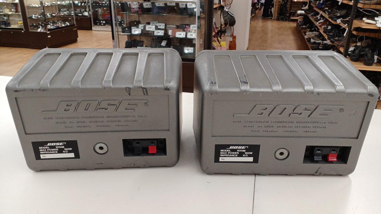U42-48 Bose 101VMスピーカー　シルバーグレー　ジャンク BOSE|スピーカーペア|HARDOFFオフモール（オフモ）|2032070000113899