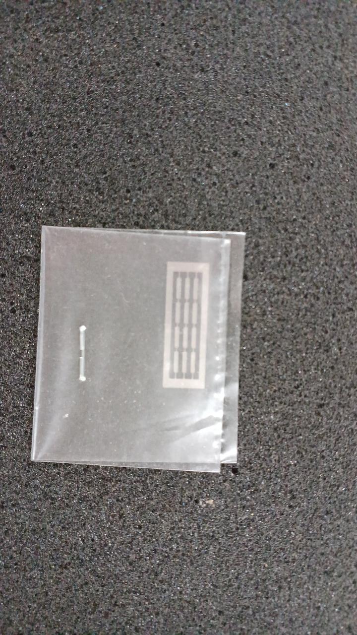 付属のナンバープレート