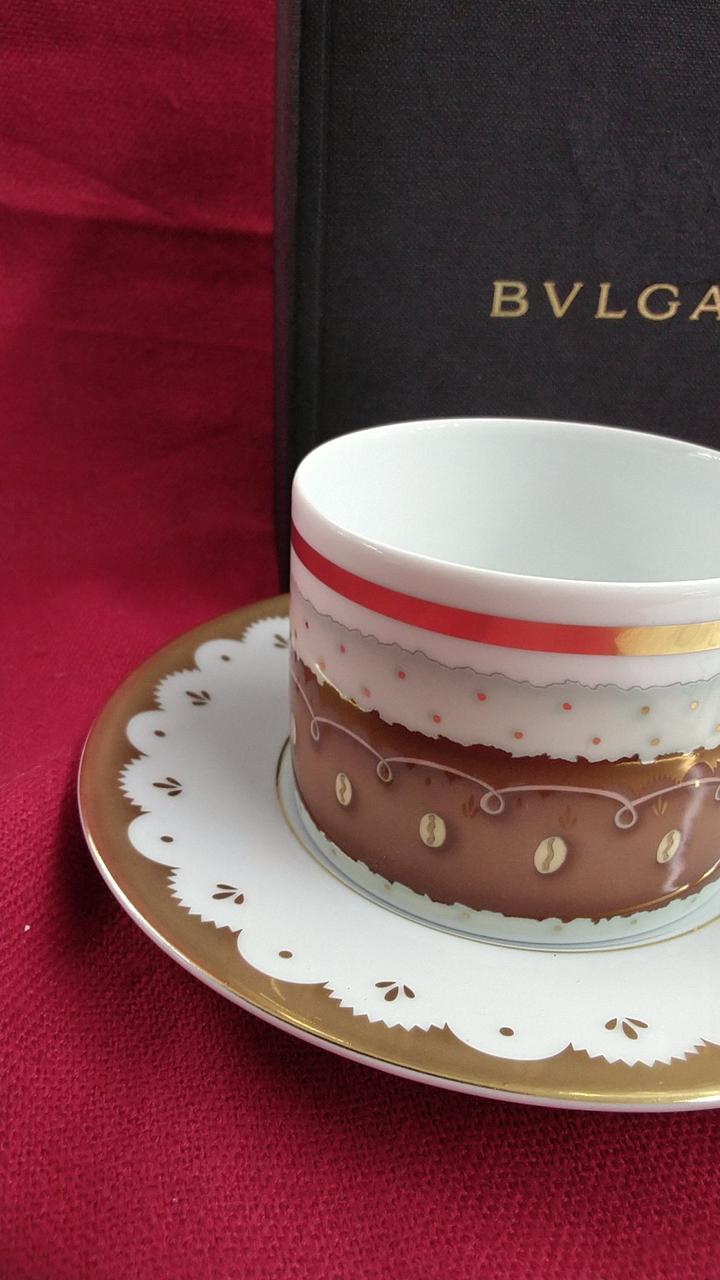 BULGARI ローゼンタール デザートプレート 2枚セット BVLGARI