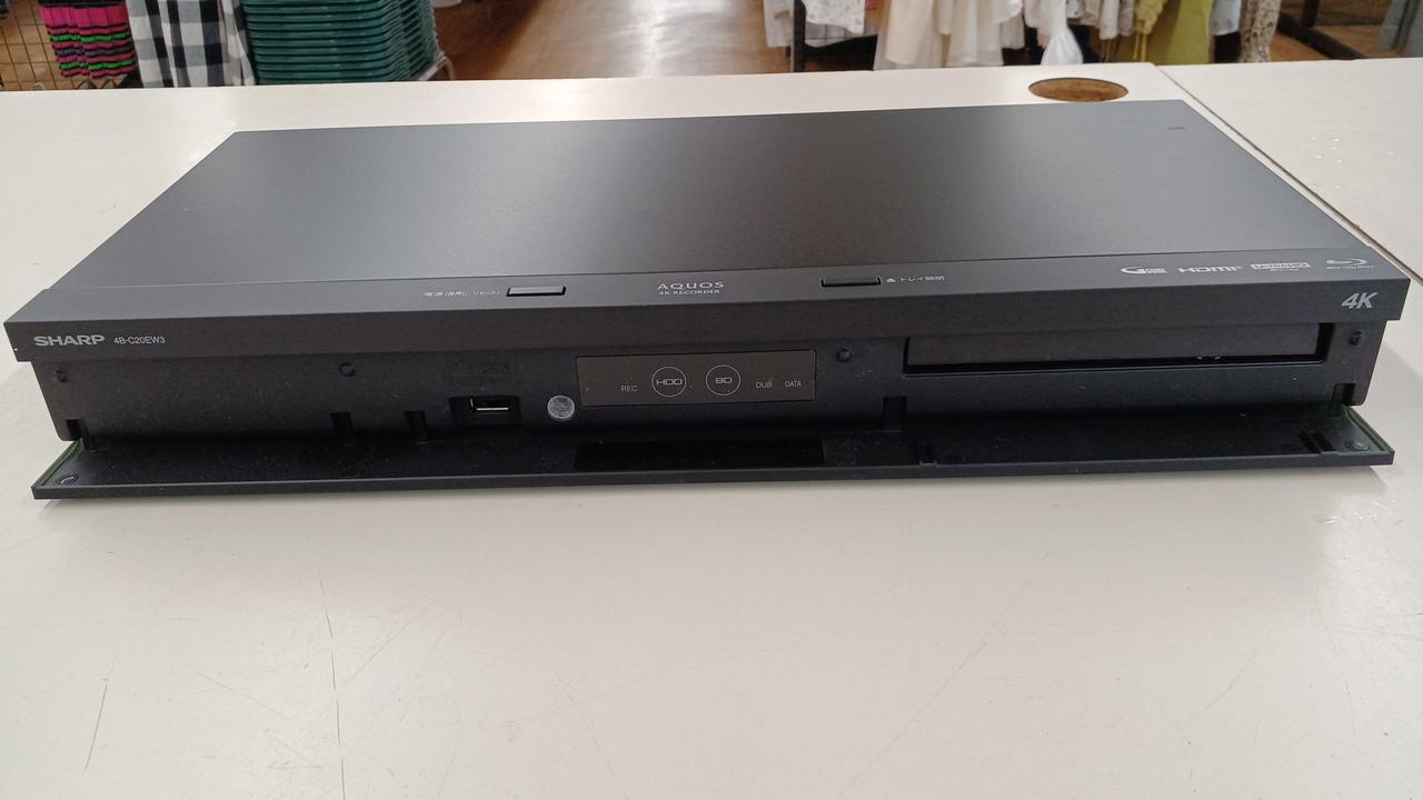 レコーダー SHARP AQUOS 4K RECORDER AQUOS 4Kレコーダー 4B-C20ET3の製品画像 - 価格.com
