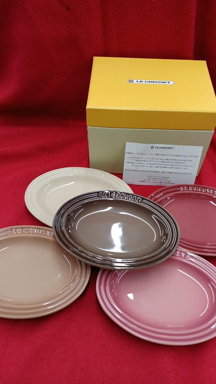 【新品未使用】ルクルーゼ 23cm カラフル 皿 5枚セット ル・クルーゼ Le Creuset 食器 皿 ル・クルーゼ 公式 ルクルーゼ ｜ ミニ