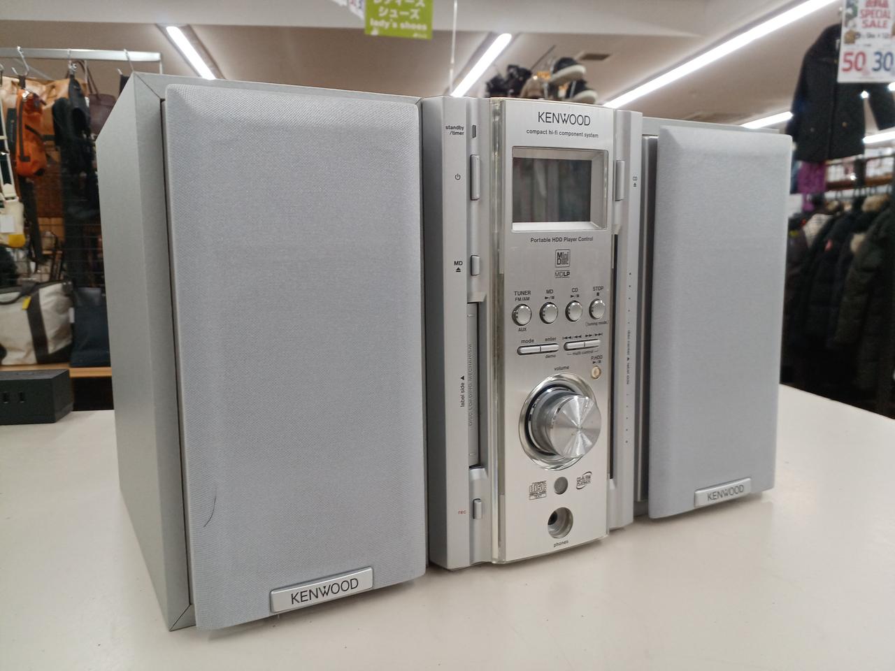 KENWOOD|CD/MDコンポ|【ハードオフ公式通販】オフモール|2032070000121090
