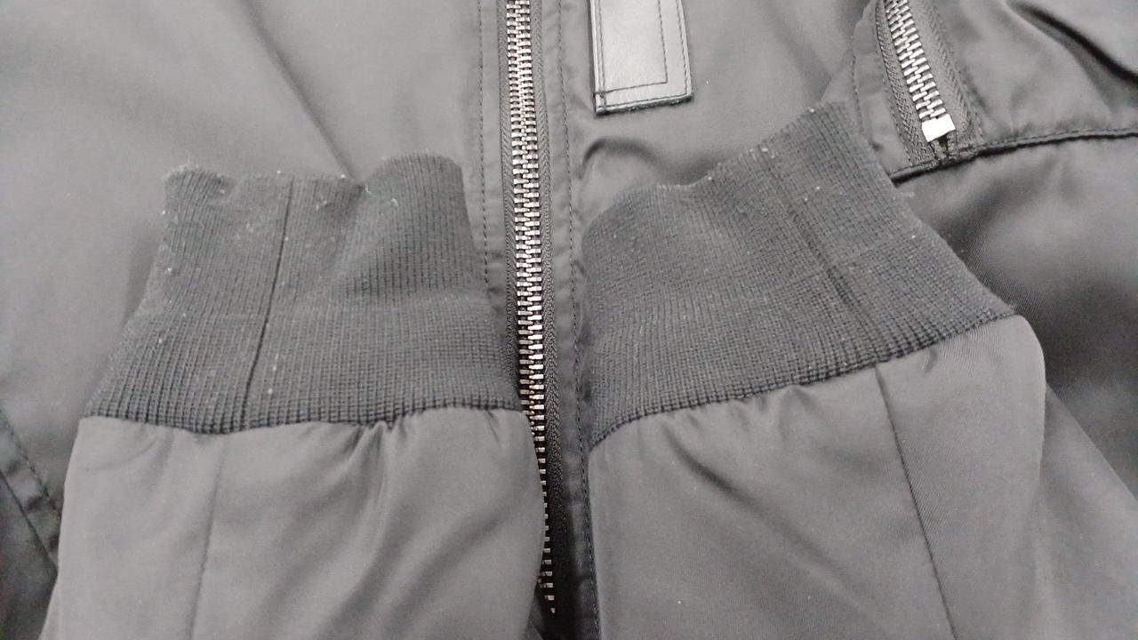 リブ部分に毛玉あり