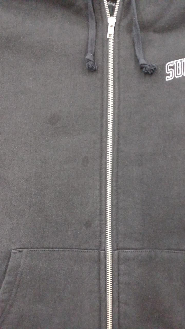 前面右側に薄いシミあり