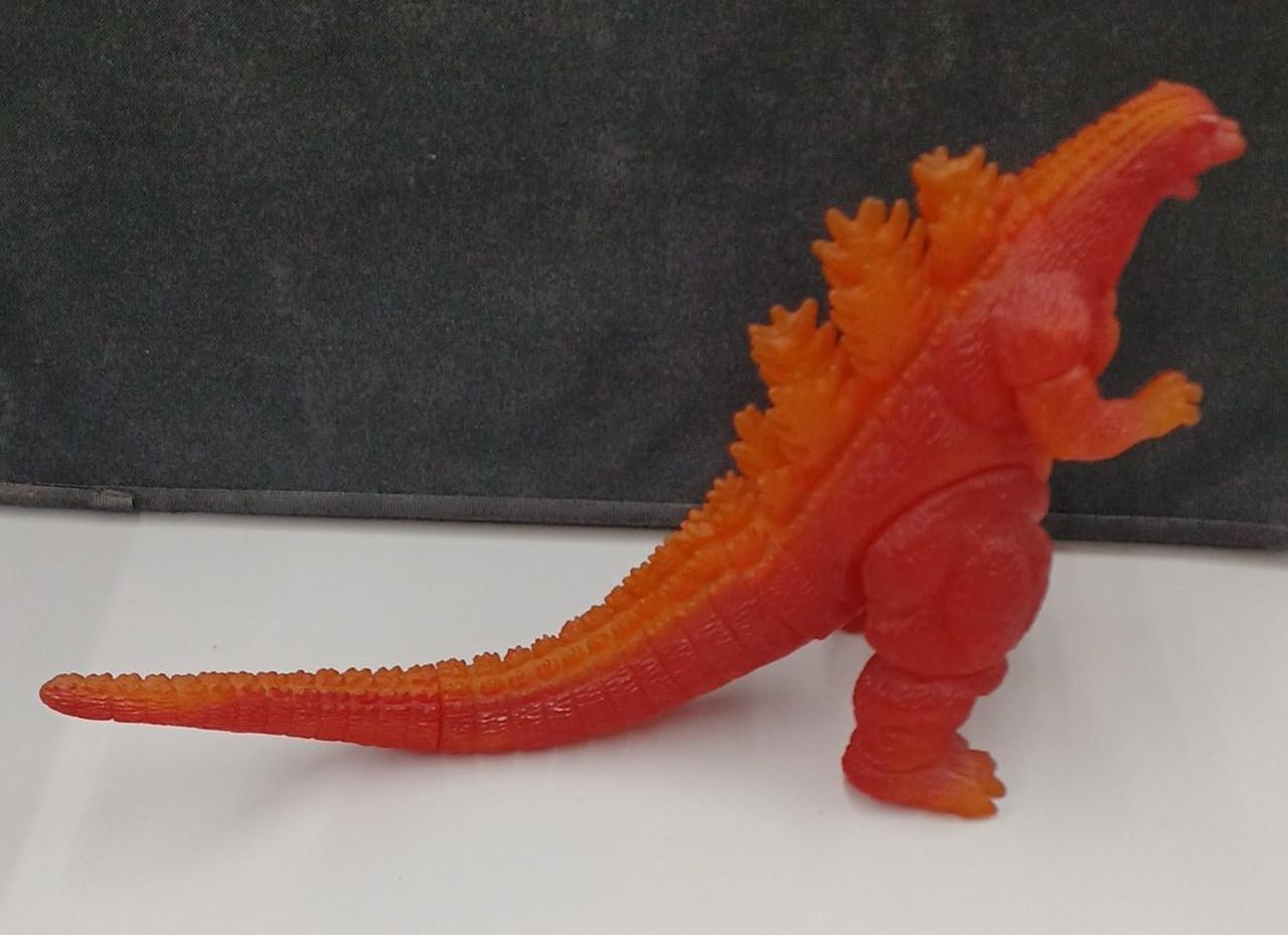 1995年製 バーニングゴジラ　中古品 東宝怪獣シリーズ 鎮座獣 ゴジラ(1995)~バーニングゴジラ~ 中古