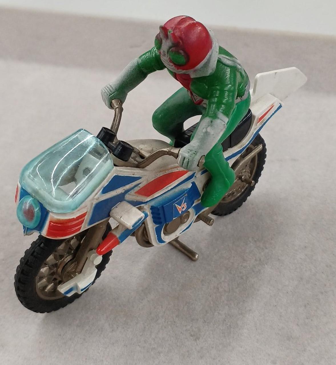 仮面ライダーV3 & ハリケーン 1/12スケールポピー ポピー|仮面ライダーV3 ミニミニ ハリケーン号|HARDOFFオフ