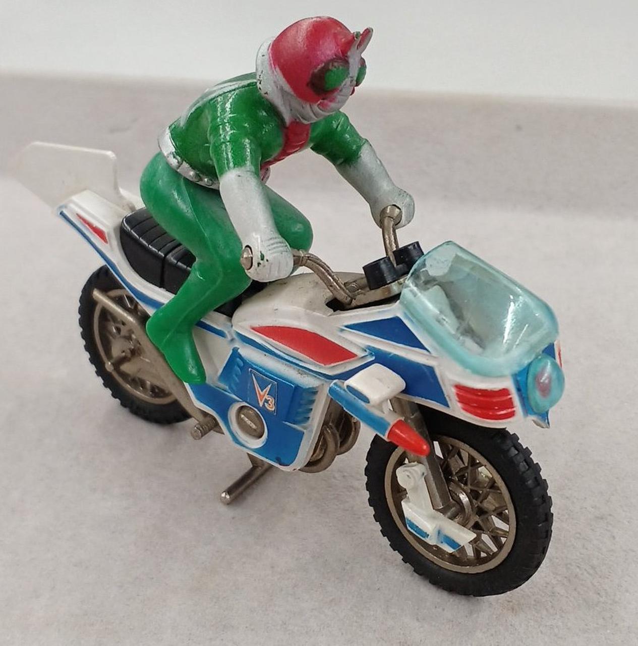 ⚠️レア　人気商品　ポピー　仮面ライダーV3 ドリルモグラルゲ　ミニミニソフビ ポピー 仮面ライダーV3 ミニソフビ 高さ14cm 石森プロ