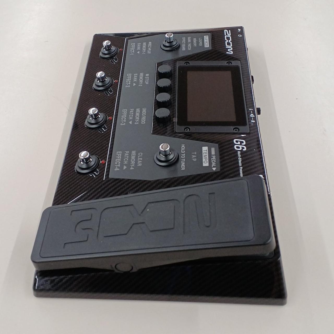 【新品同然！箱、取説、アダプター付属】ZOOM / G6 マルチエフェクター 新品同然！箱、取説、アダプター付属】ZOOM / G6 マルチエフェクター