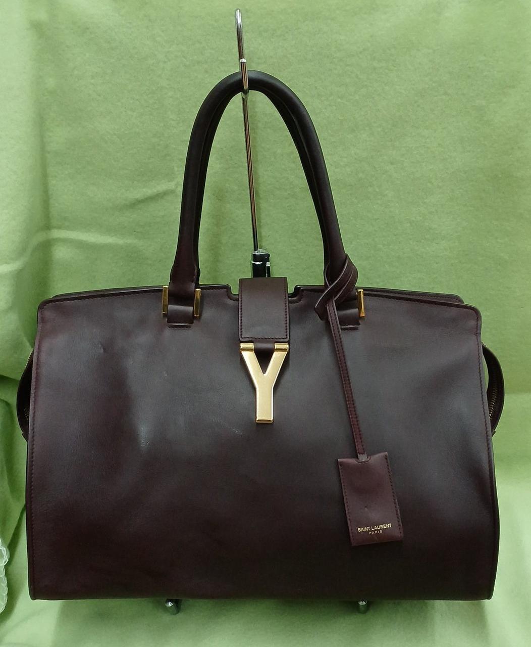 SAINT LAURENT Yラインカバス　ブラック サンローラン 黒 ブラック バッグ カバス ショルダーYライン ハンド 美