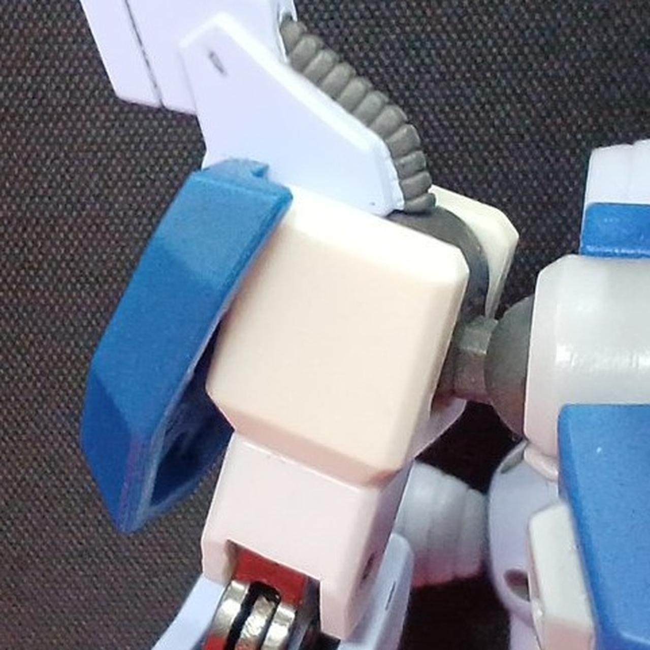 写真中央部日焼け