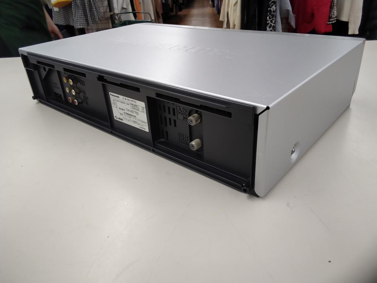 パナソニック　ビデオテープ　デッキ　15年前に購入　使用は5年間のみ　埼玉北引取 パナソニック ビデオテープ デッキ 15年前に購入 使用は5年間