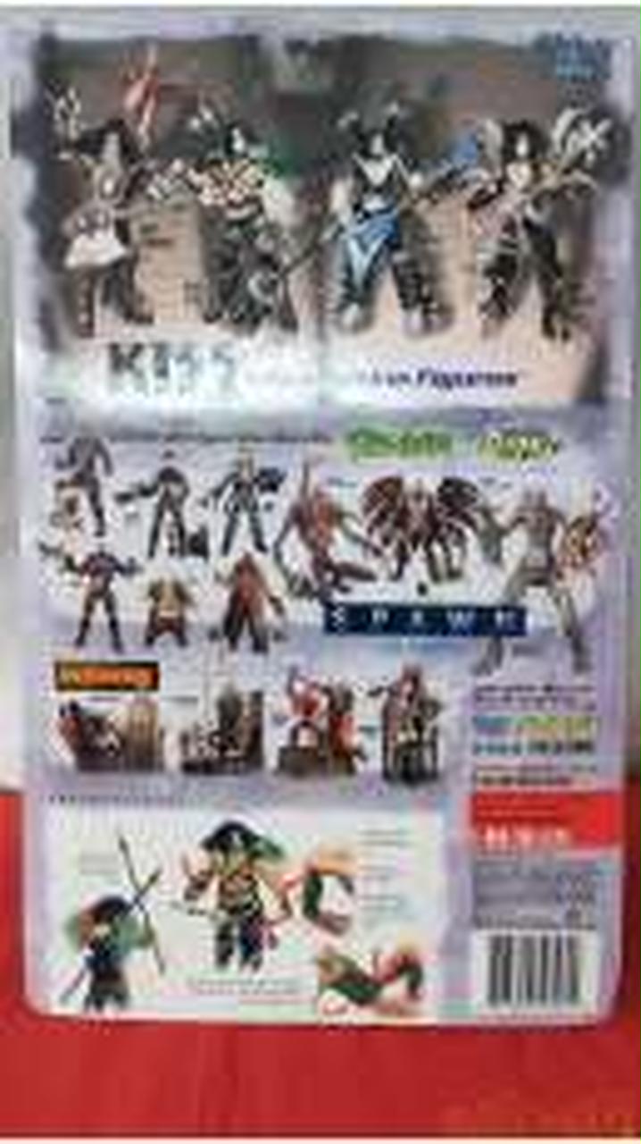 KISS マクファーレントイズ ウルトラアクションフィギュア セット マクファーレントイズ/レッズ|KISS・ウルトラ・アクション