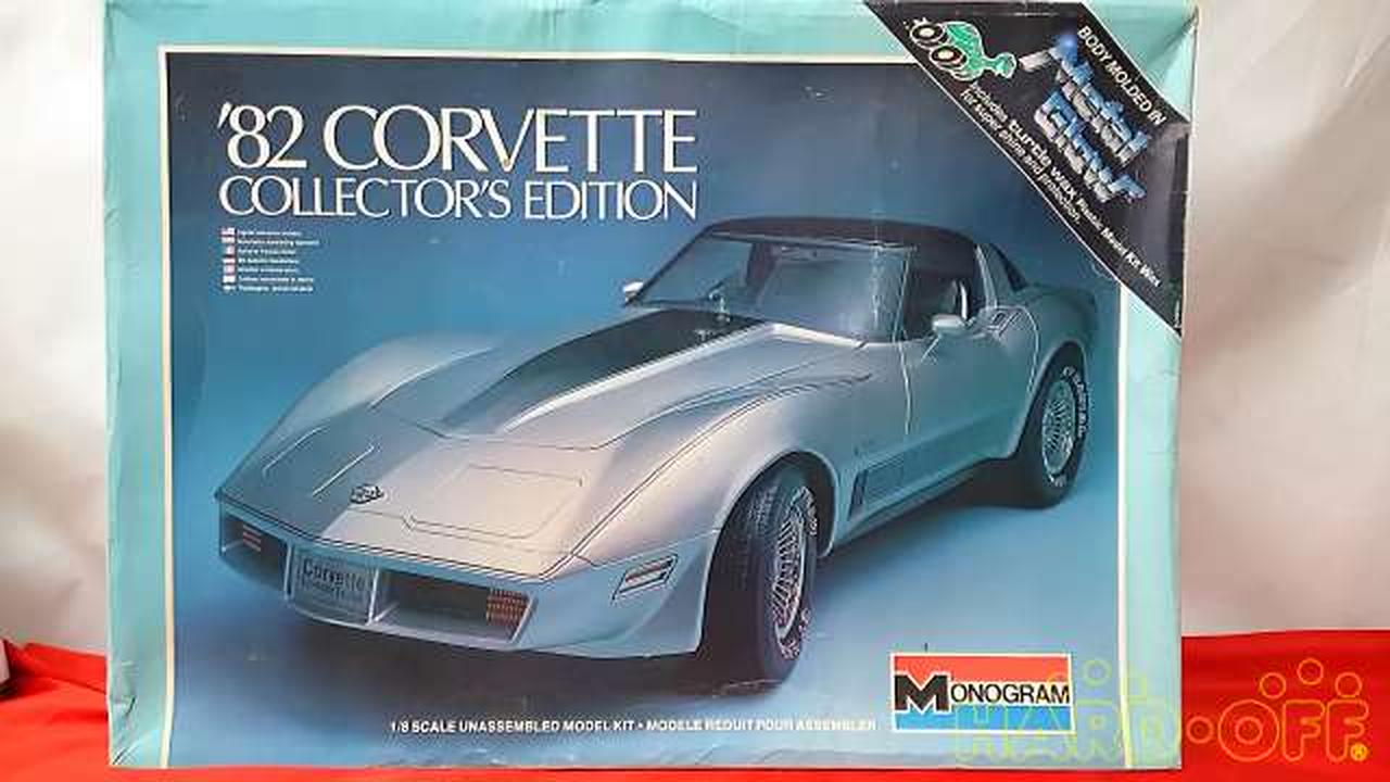 未組立 1/8 モノグラム シボレー コルベット スティングレイ-