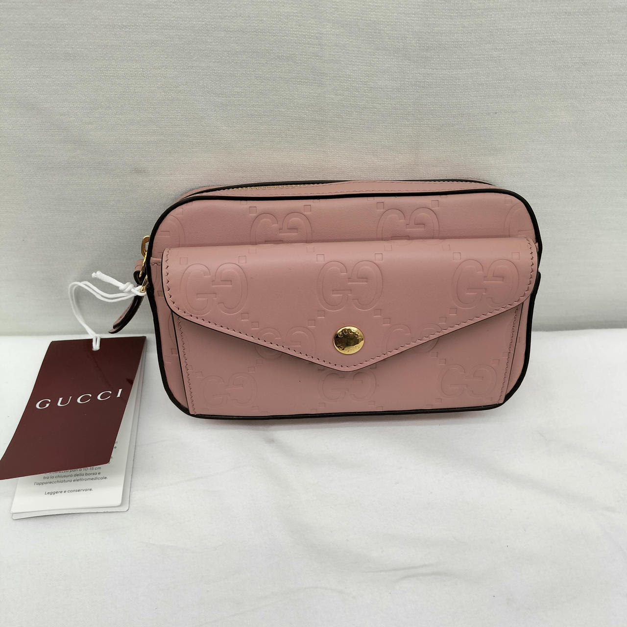 グッチ(GUCCI)|GGスーパー ミニショルダーバッグ（ピンク