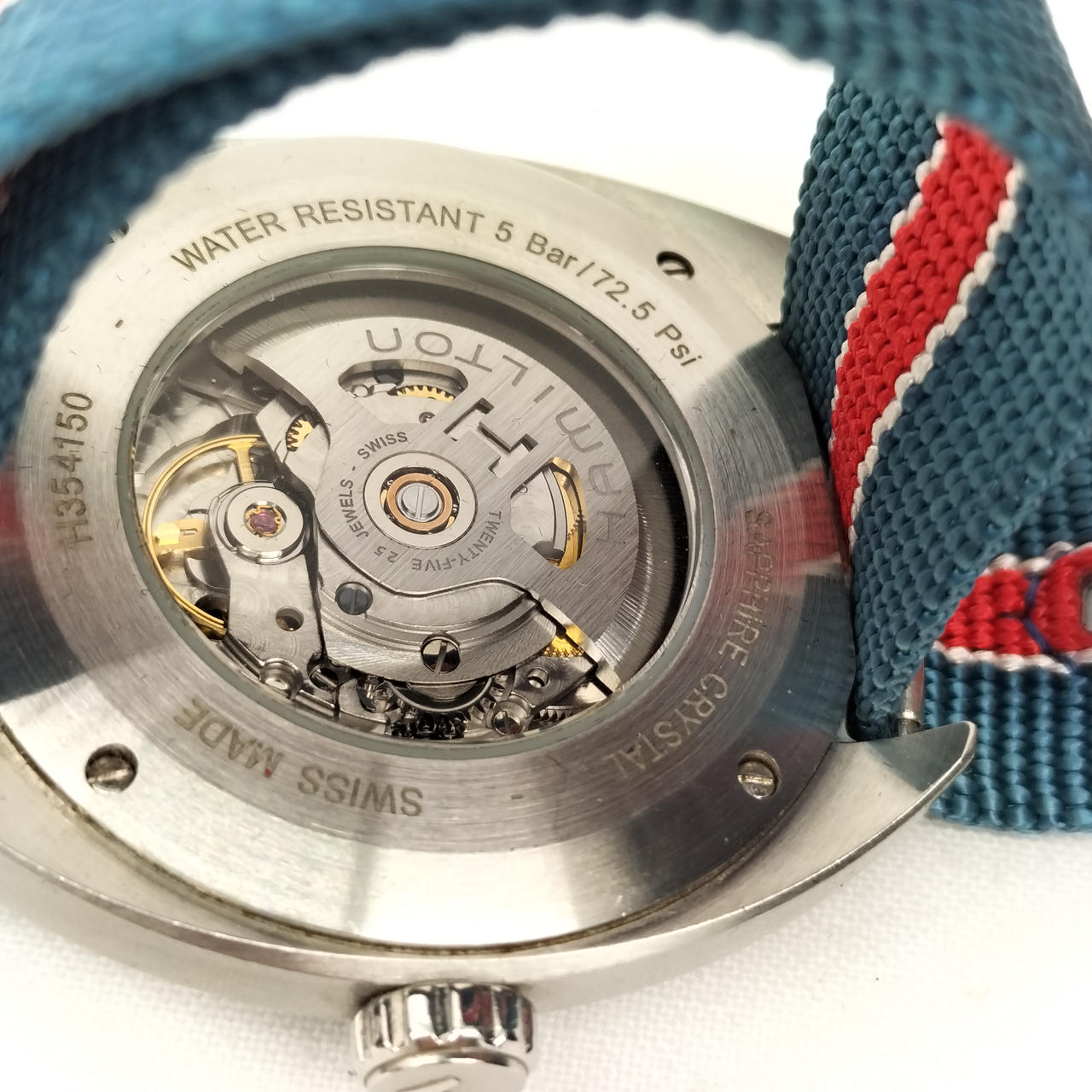 ハミルトン　パンユーロ　新品未使用　自動巻 ハミルトン(HAMILTON)|パンユーロ(自動巻き)|HARDOFFオフモール