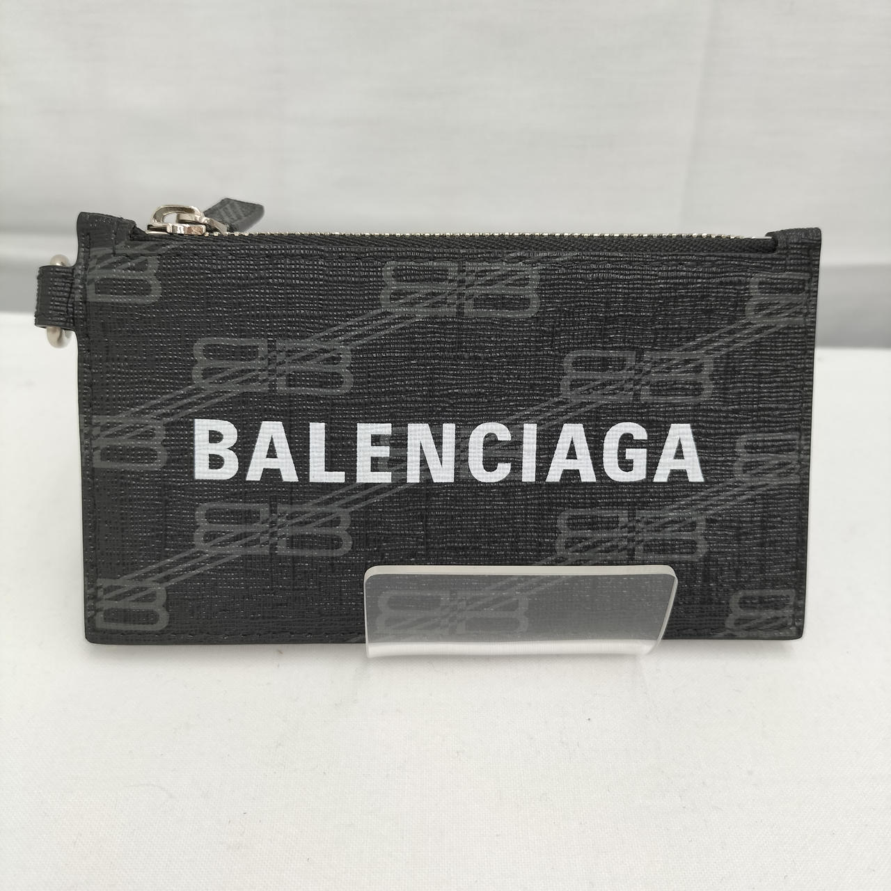 バレンシアガ(BALENCIAGA)|レザー コイン&カードケース ネック