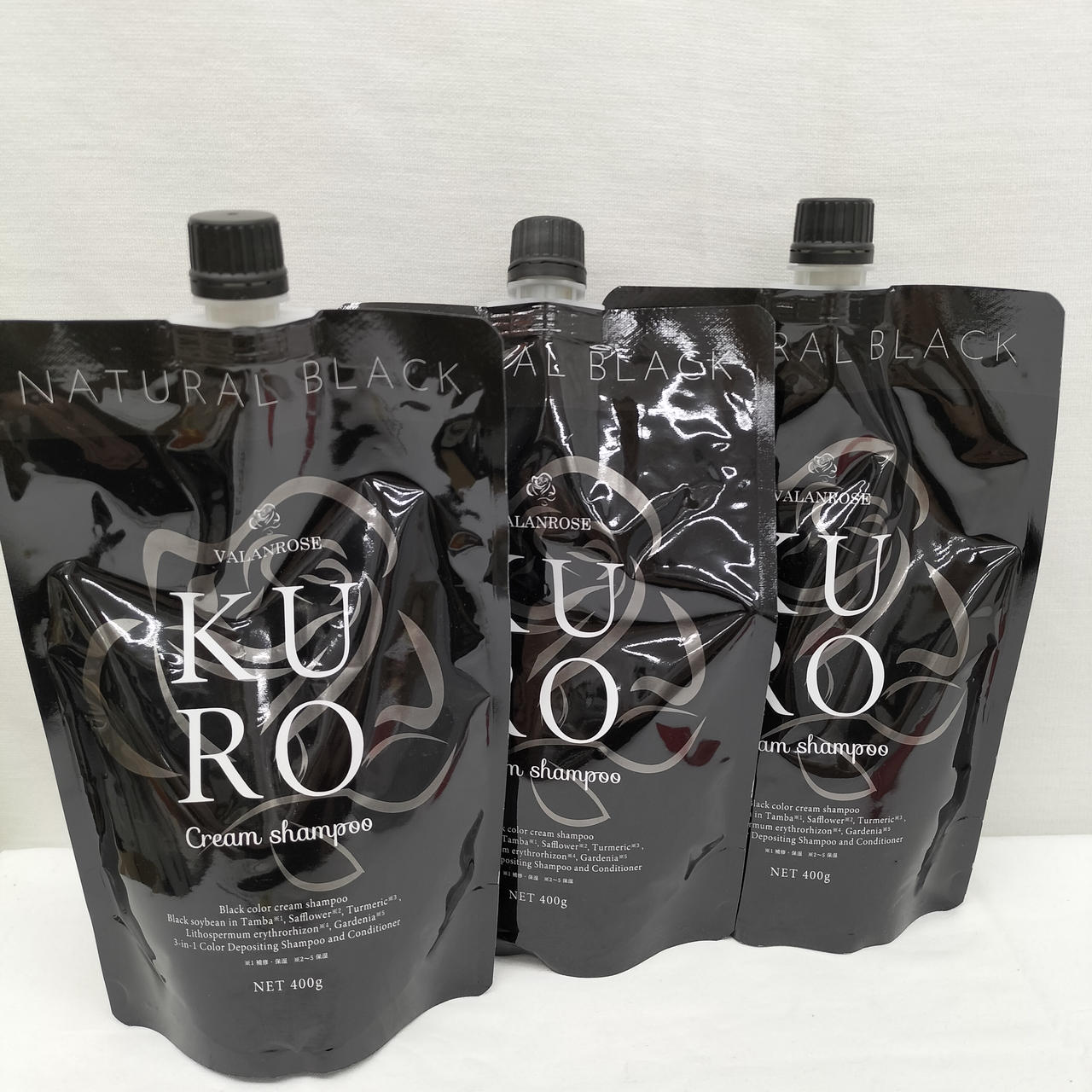 VALANCE KURO Cream Shampoo 2個セット KUROクリームシャンプー | VALANROSE(バランローズ)【公式】