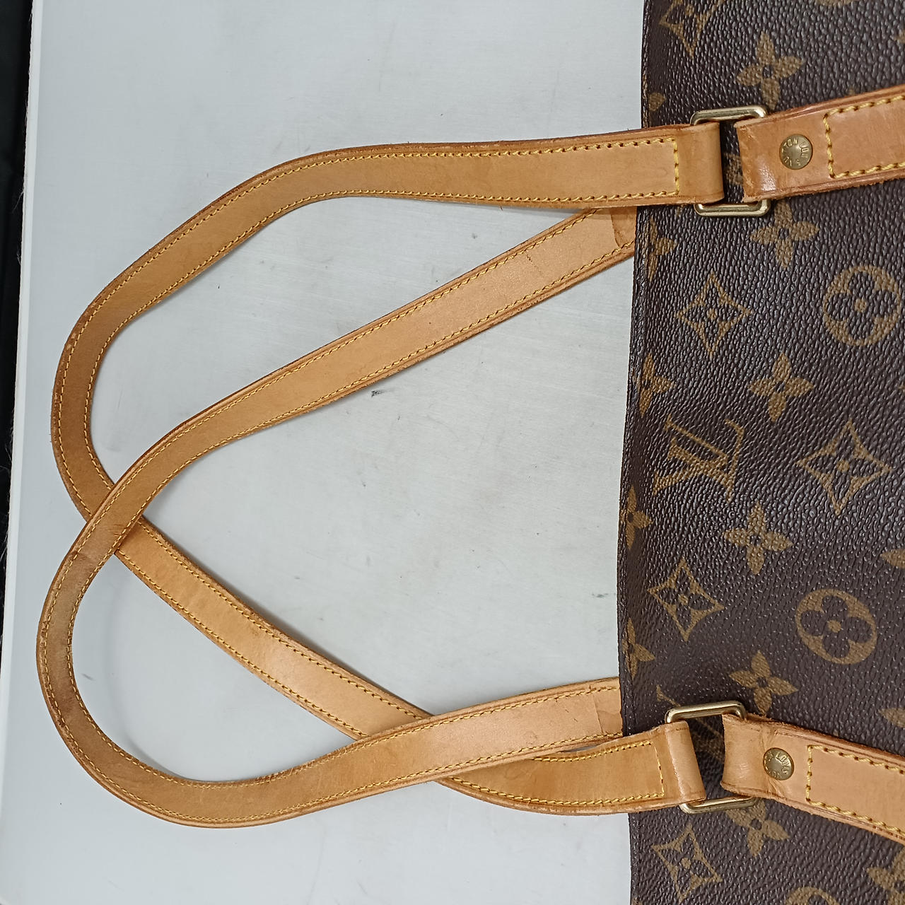 ハンドルレザー使用感あり