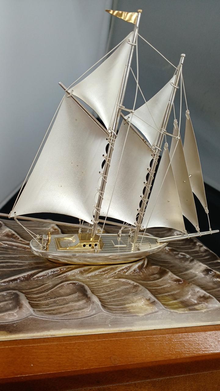 スターリングシルバー ヨット模型 TAKEHIKO TAKEHIKO|銀製ヨット模型|HARDOFFオフモール（オフモ）|2032150000121443