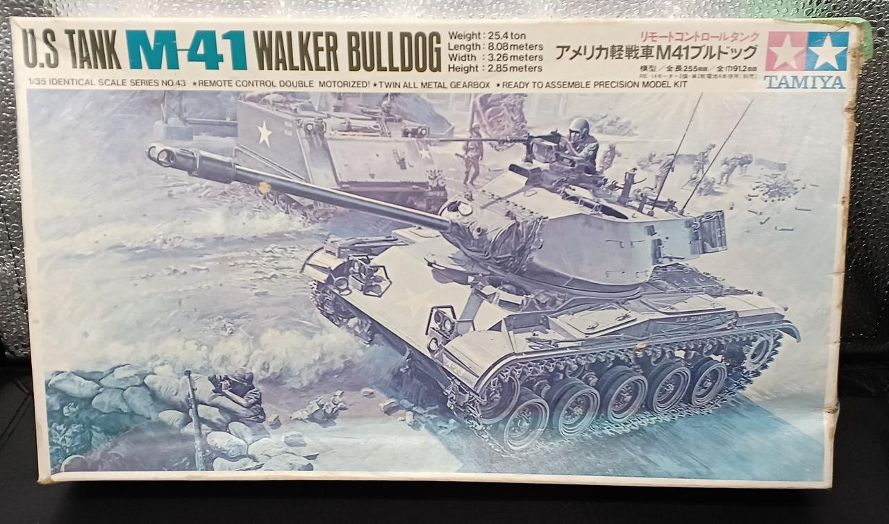 タミヤ M41 ウォーカーブルドッグ 1/35 リモコン タミヤ M41 ウォーカーブルドッグ 1/35 リモコン タミヤ 1/35