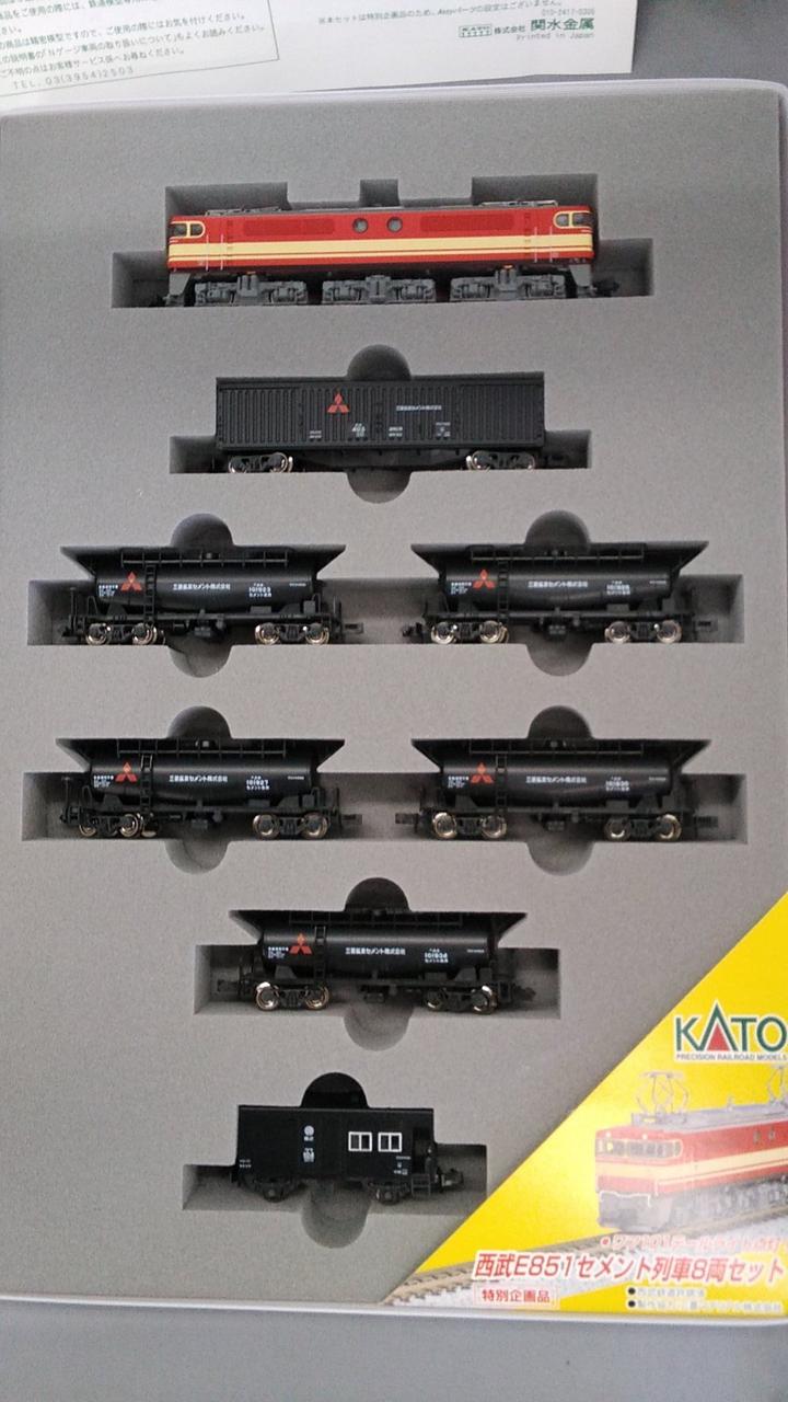 KATO まとめ売り カトー(KATO)|西武 E851 セメント列車 8両セット|HARDOFFオフモール