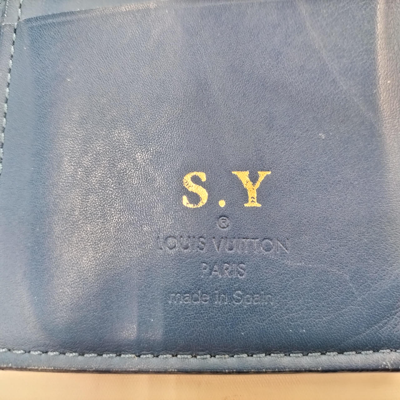 イニシャル刻印