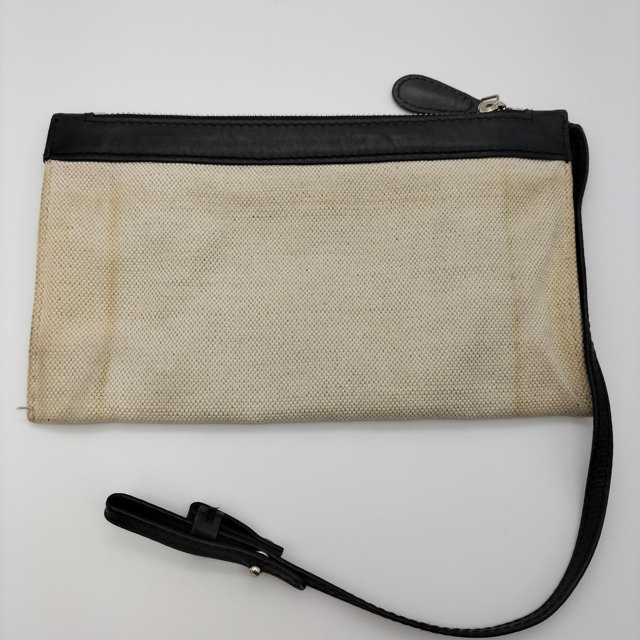 ポシェット裏 汚れ大