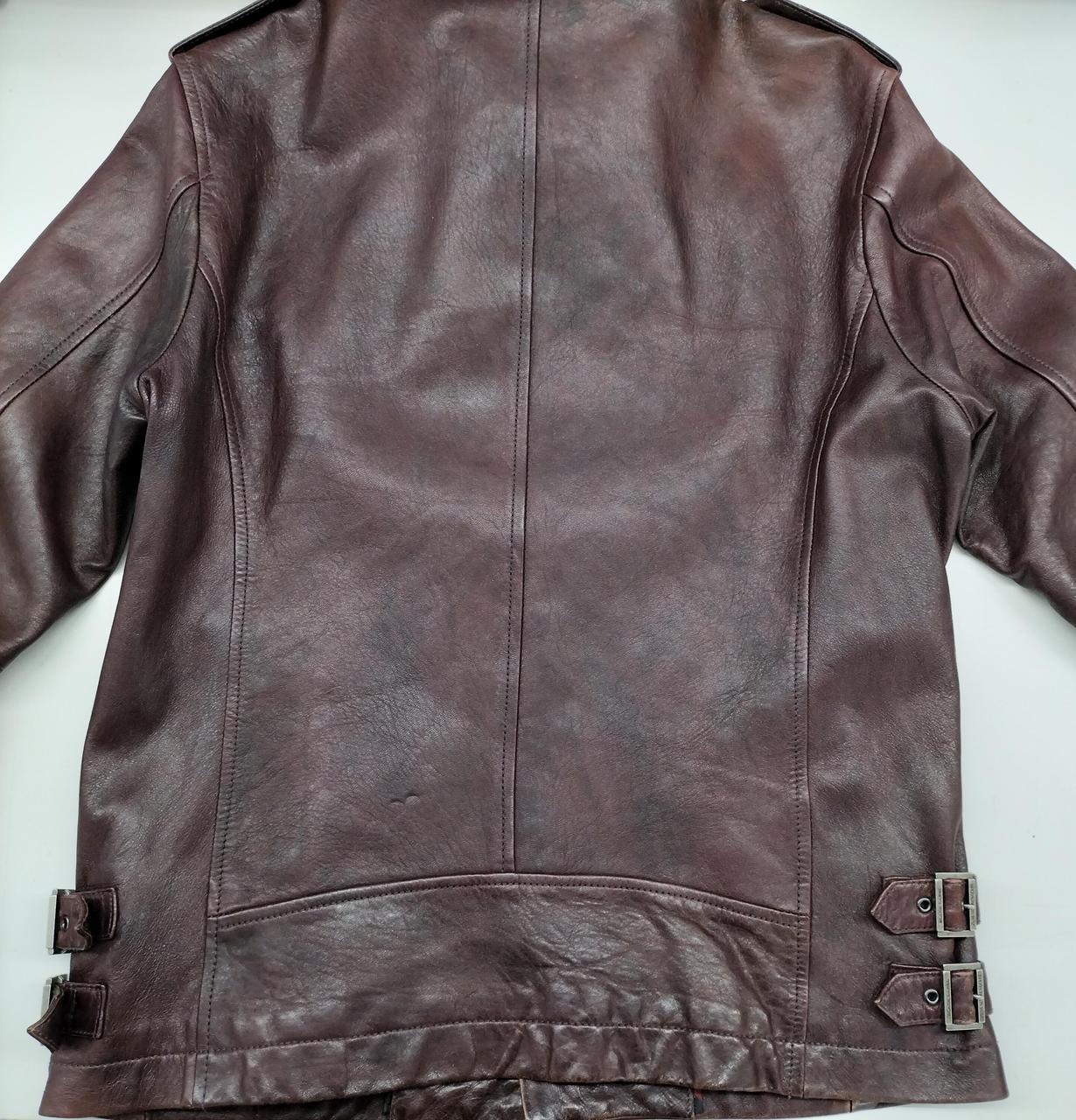 Lサイズ バーバリーブラックレーベル ラムレザージャケット シングル キャメル バーバリーブラックレーベル(BURBERRY BLACK LABEL)|ラムレザー