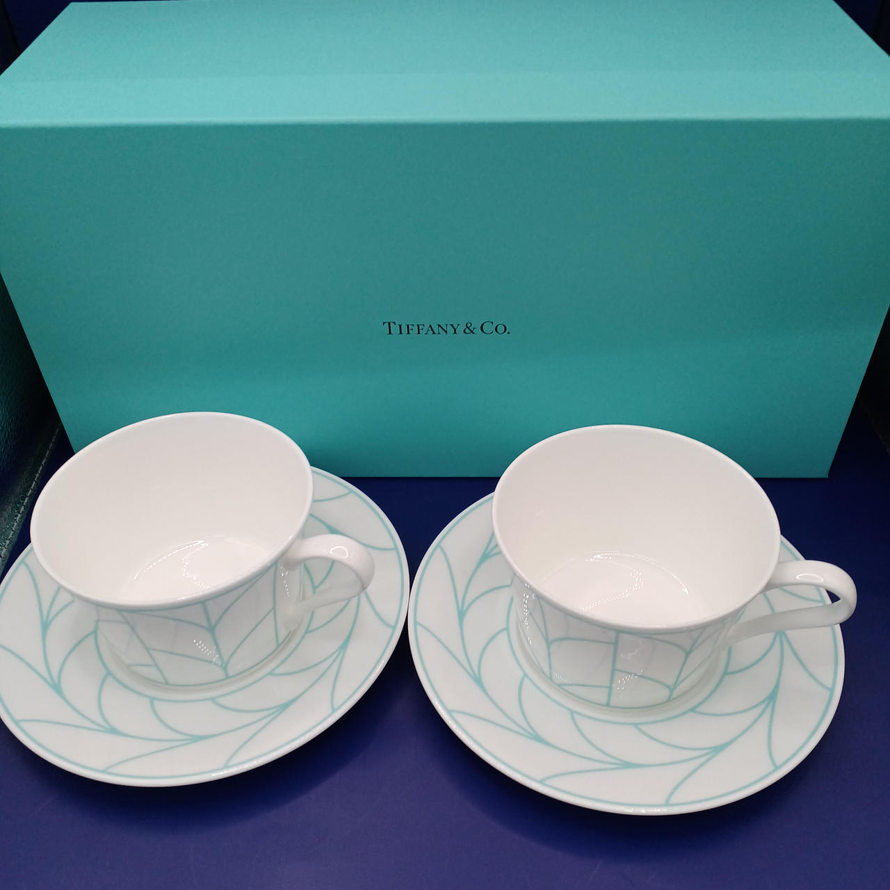 ティファニー ウィートリーフ カップ&ソーサー 2客セット 【公式通販】