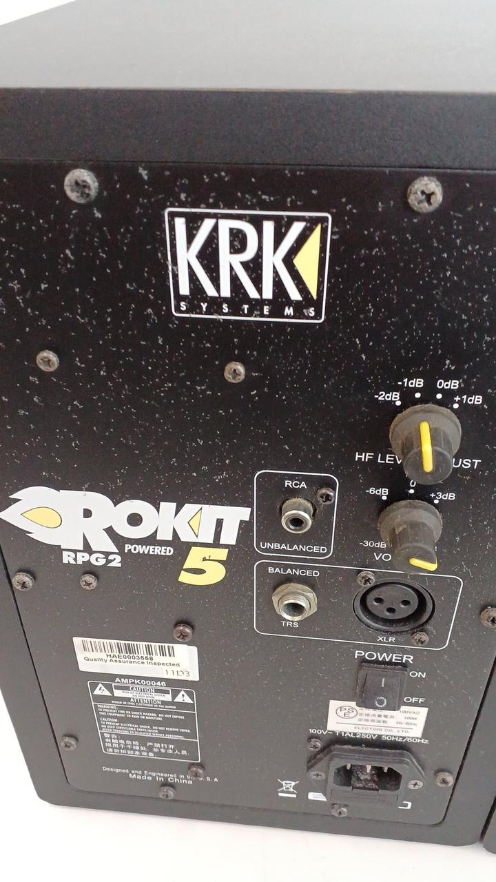 KRK ROKIT 5 RPG2 スタジオモニタースピーカー ペア ジャンク KRK|モニタースピーカー|【ハードオフ公式通販】オフモール