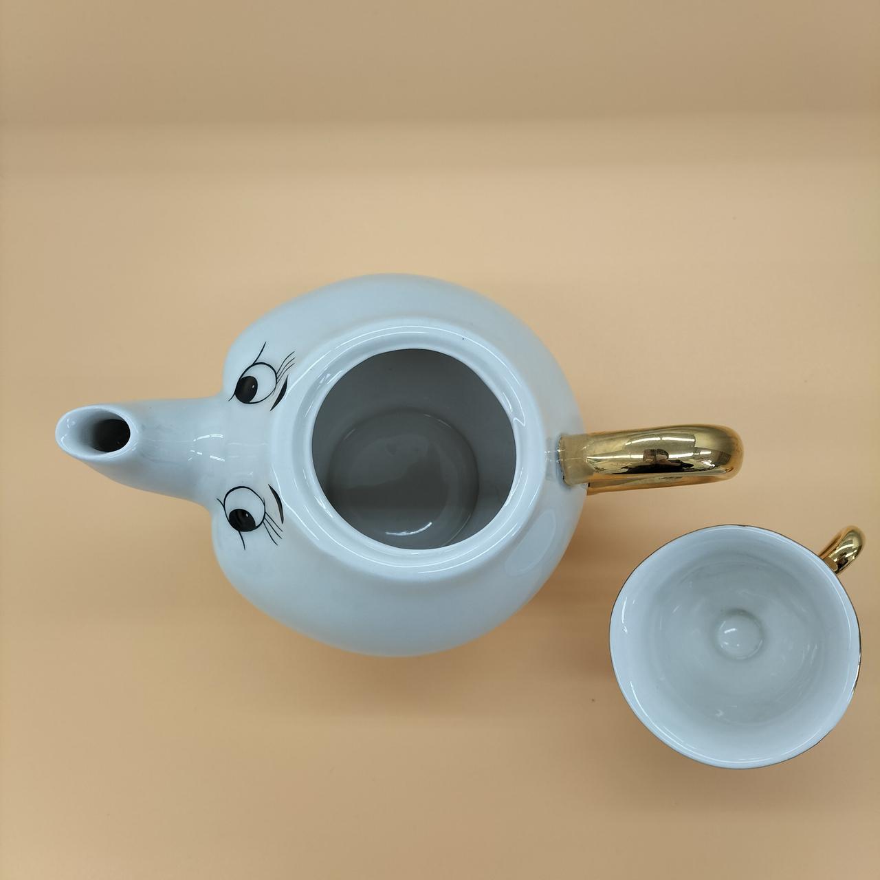 DISNEY|美女と野獣ポット夫人&チップティーセット|【ハードオフ公式