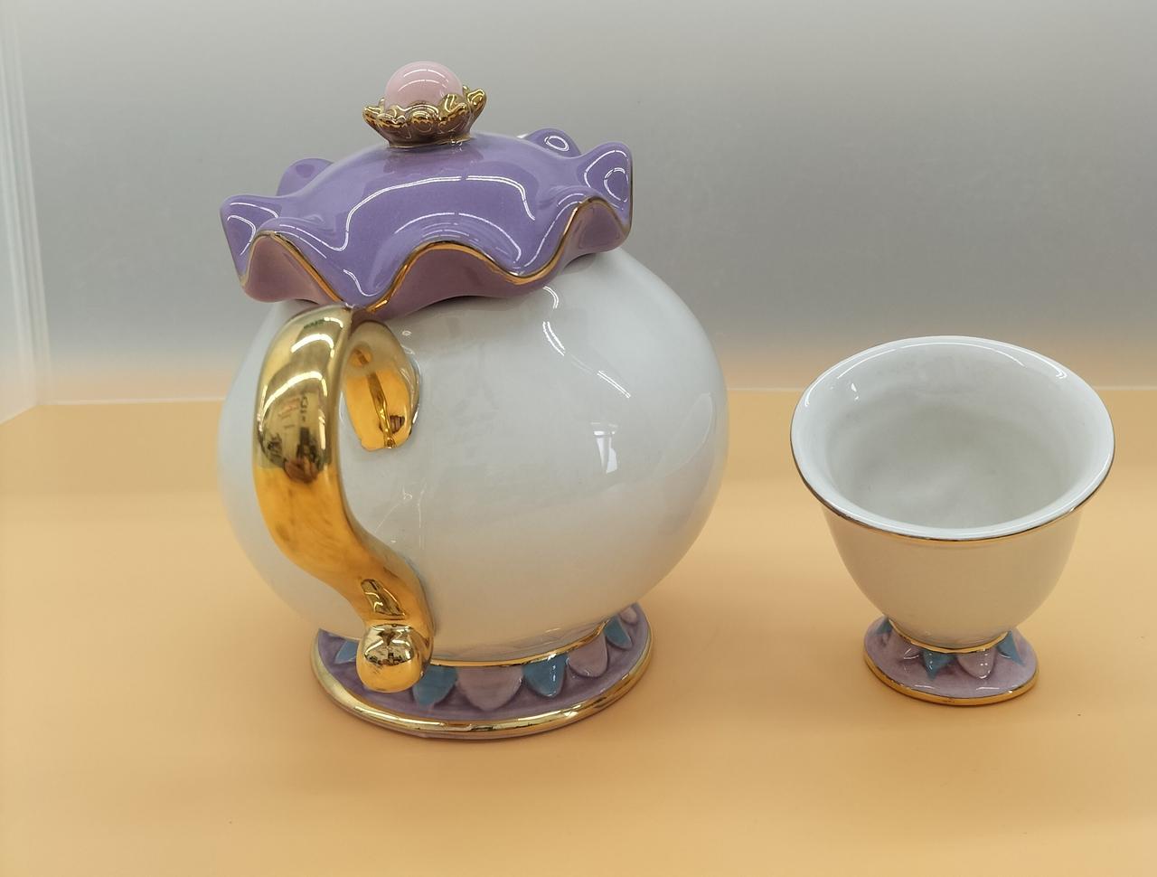 DISNEY|美女と野獣ポット夫人&チップティーセット|【ハードオフ公式