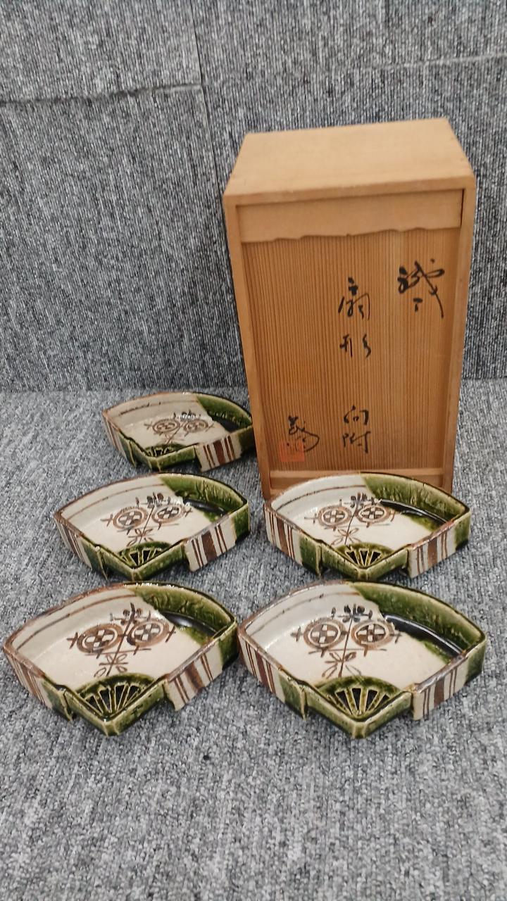 山口茂|扇形 向付5客|HARDOFFオフモール（オフモ）|2032260000109326