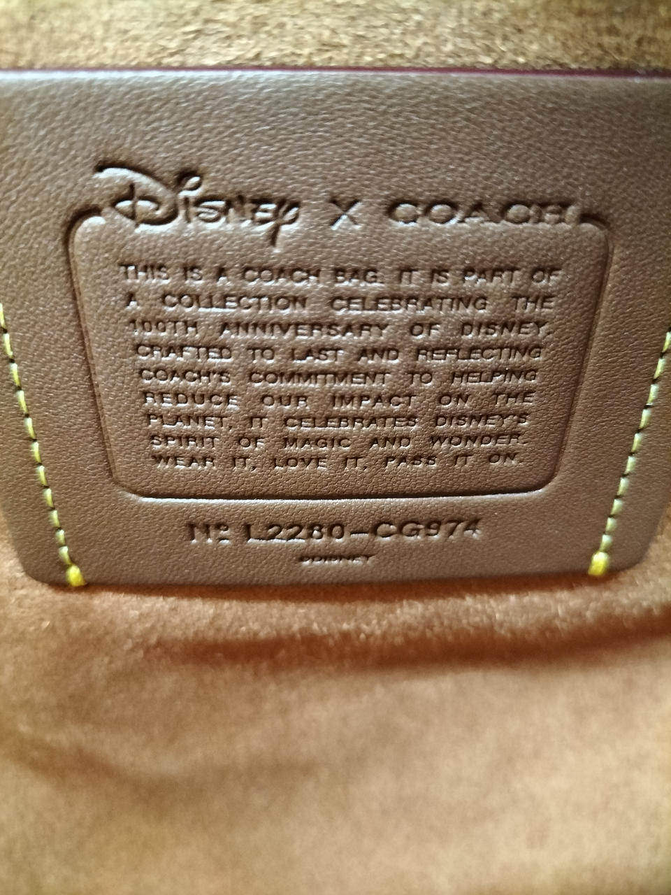 DISNEYとCOACHのコラボ♪