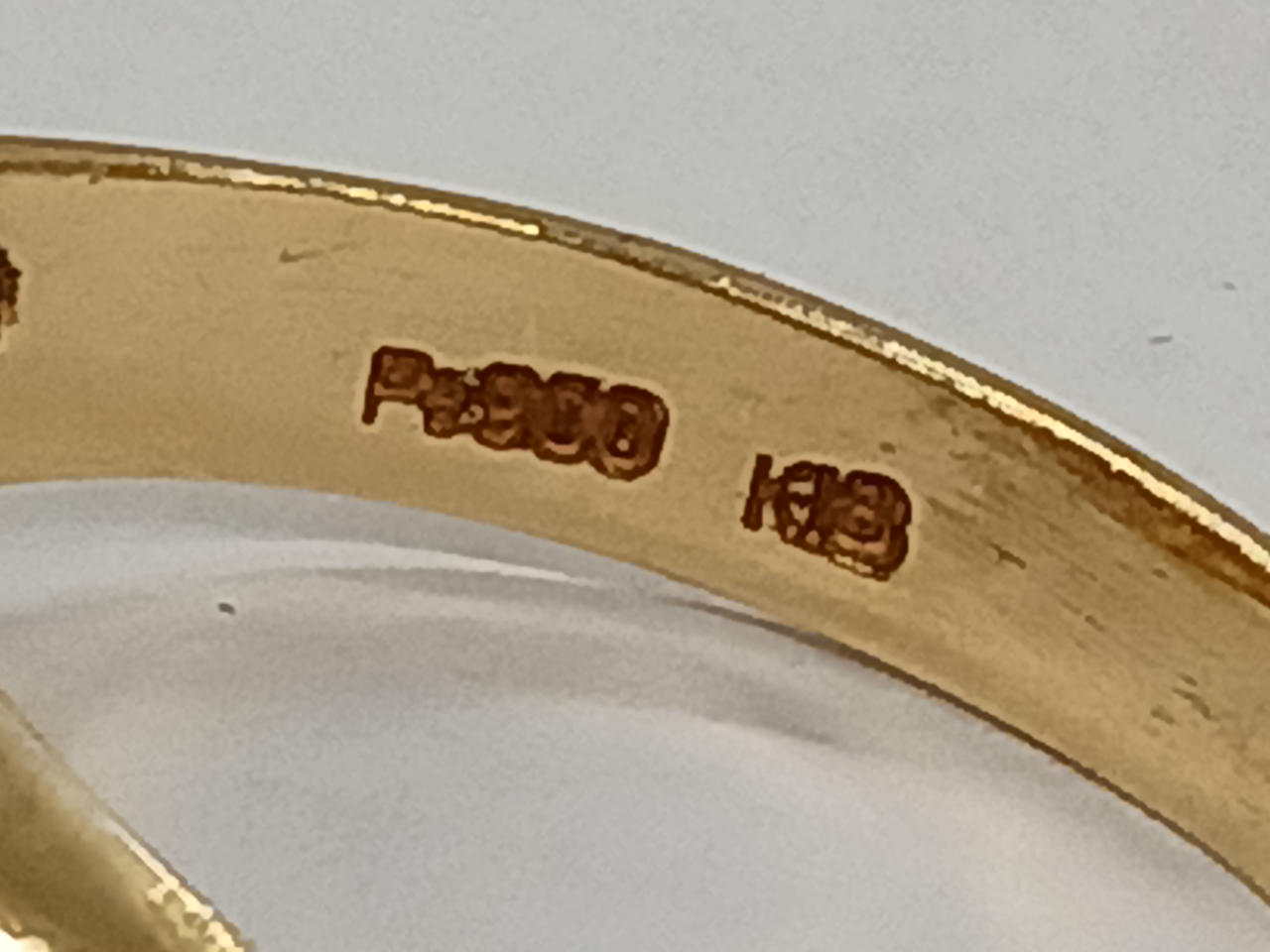 - 型番：K18/PT900 リング リング