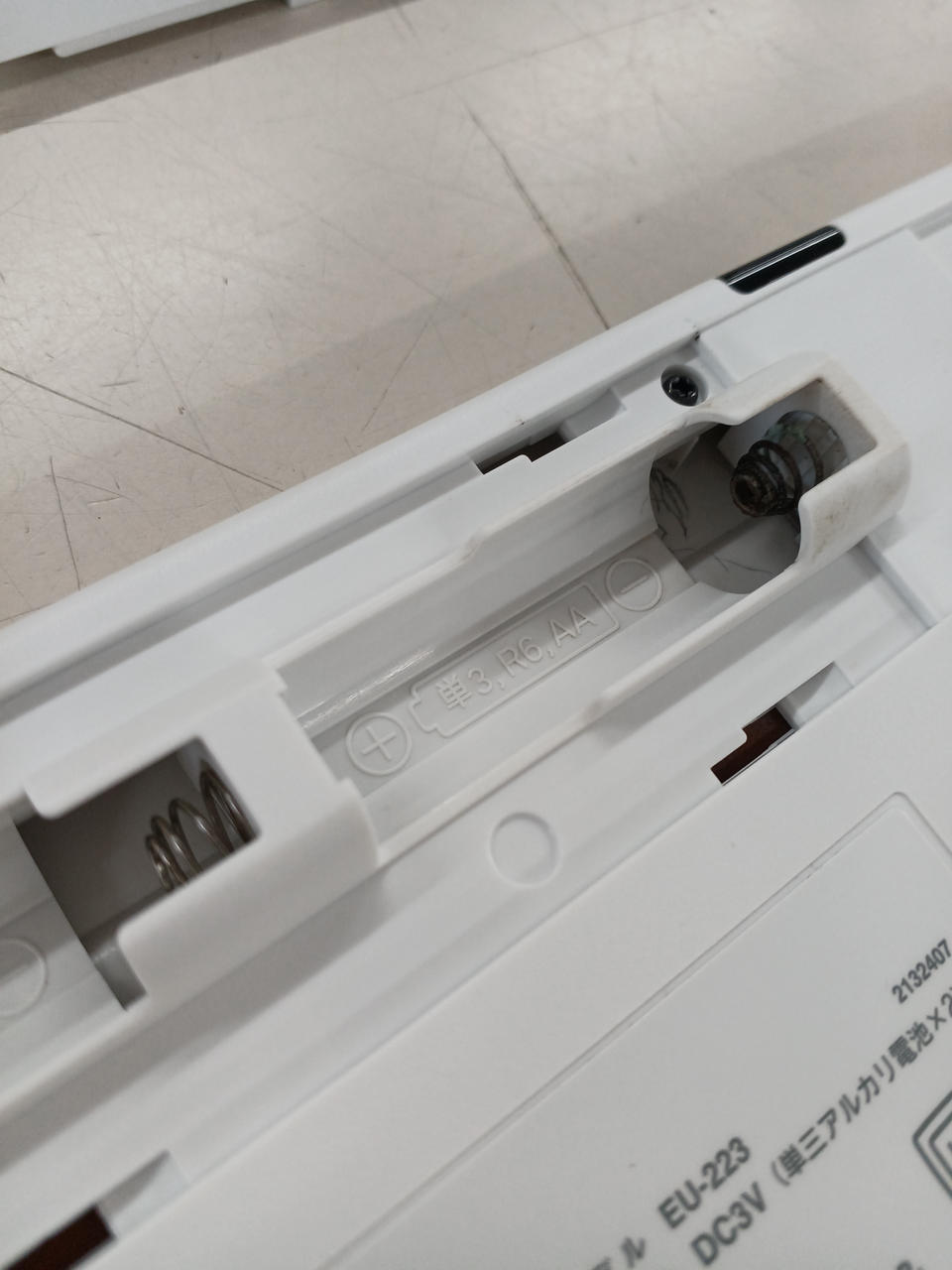 片側サビ等あり、動作はしています