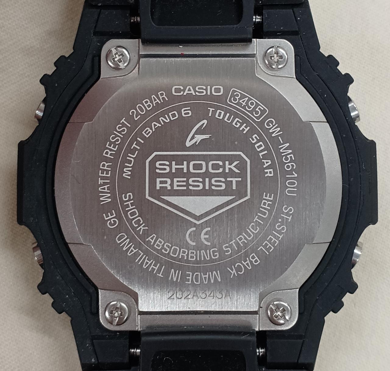 【10/21まで値下げ中】 G-SHOCK GW-M5610 電波ソーラー腕時計 楽天市場】CASIO カシオ G-SHOCK 電波 ソーラー G-ショックジー