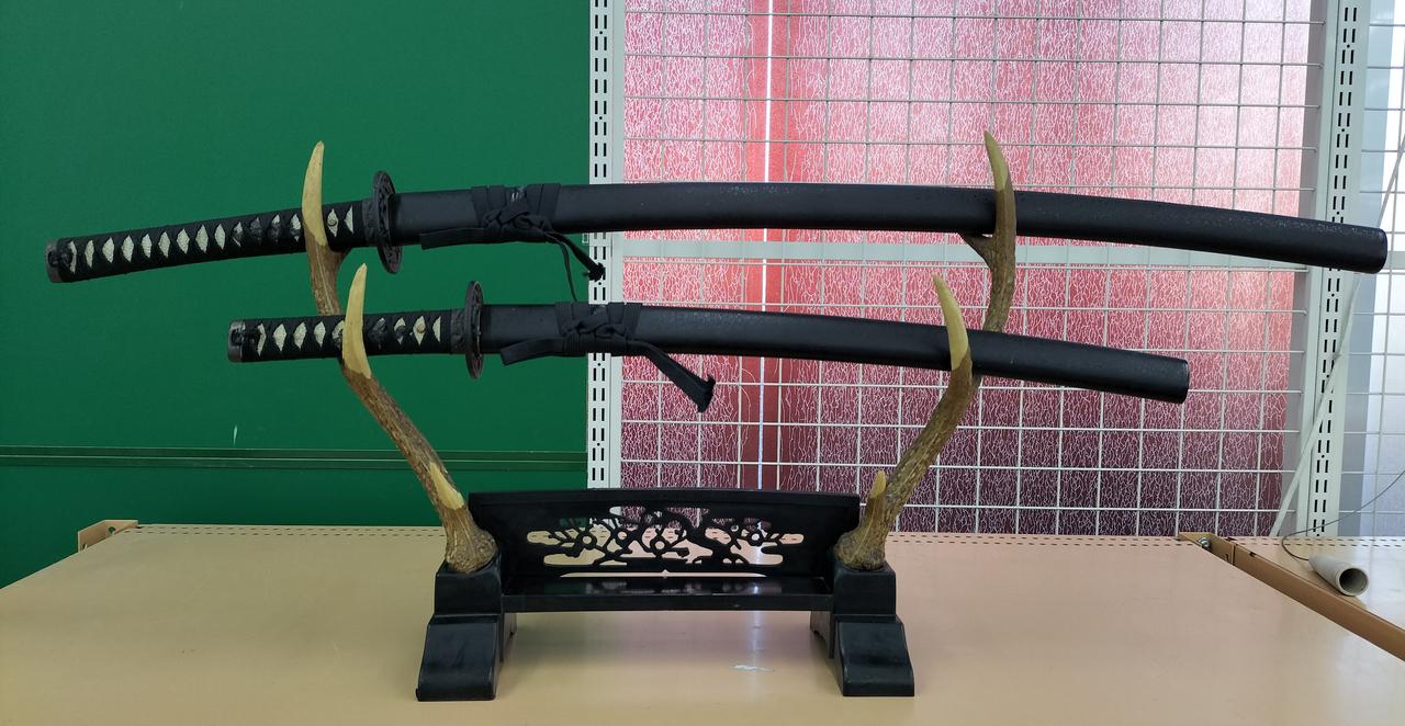 模造刀　セット 模造刀剣 匠刀房 忍者刀 中刀 ZS-308 - コスプレ 観賞用