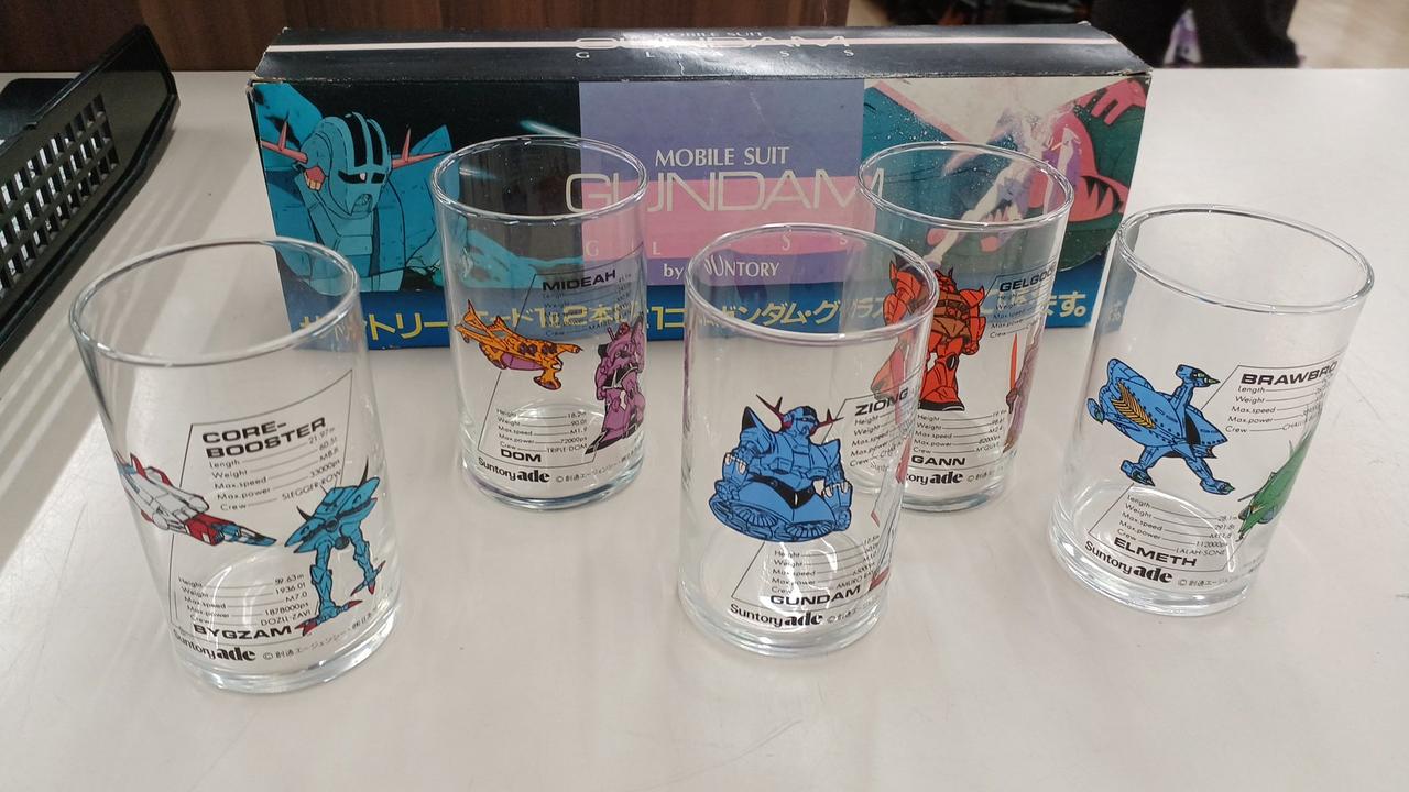 ガンダム グラスセット